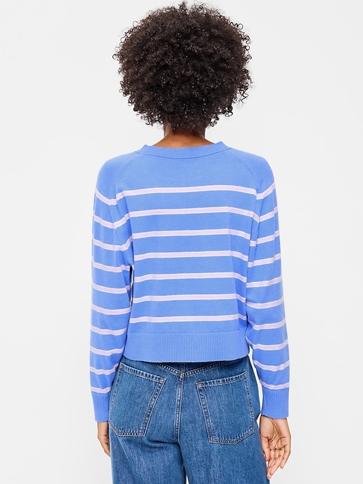 Image number 2 showing, SoSoft Cropped Crew-Neck Sweater