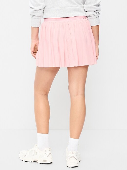 Image number 5 showing, High-Waisted Mesh Skort