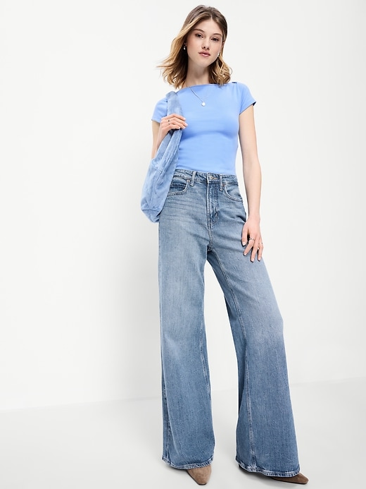 Image number 3 showing, Snug Boatneck T-Shirt