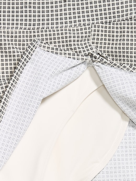 Image number 9 showing, High-Waisted Textured Swim Skirt