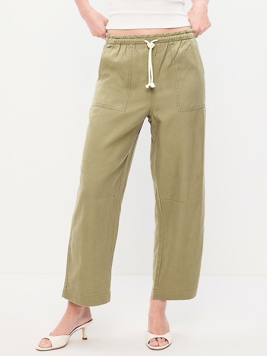 Image number 2 showing, High-Waisted Utility Ankle Pants