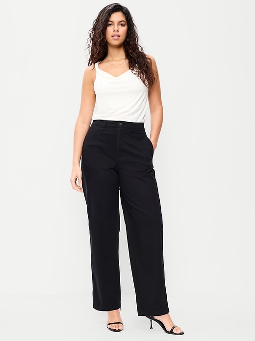 Image number 5 showing, High-Waisted OGC Chino Full Length Straight Pants