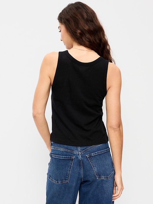 Image number 2 showing, Relaxed Scoop-Neck Tank Top