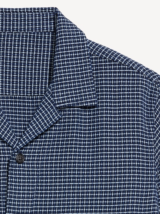 Image number 3 showing, Long-Sleeve Textured Camp Shirt