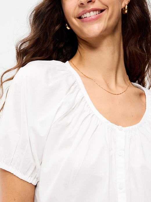 Image number 4 showing, Airy Button-Down Top