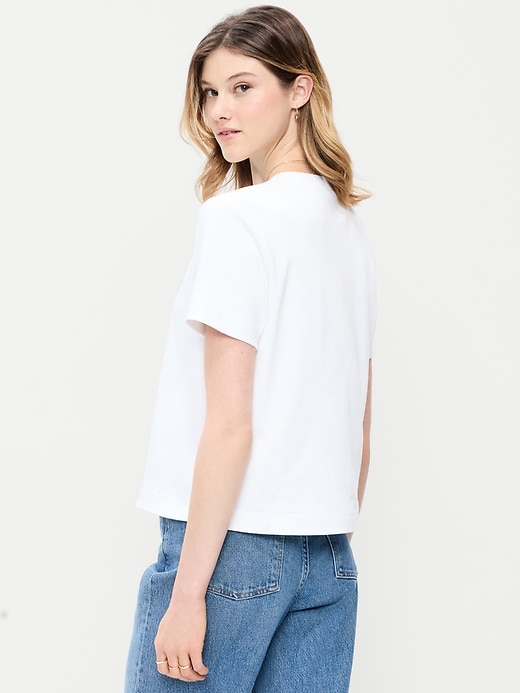 Image number 2 showing, Relaxed Heavyweight Crew-Neck T-Shirt