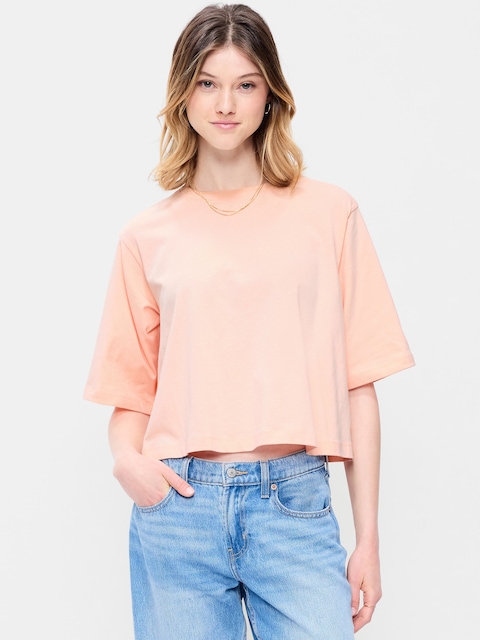 Short-Sleeve Trapeze T-Shirt