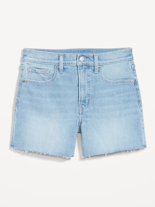 Image number 4 showing, High-Waisted OG Jean Shorts -- 4-inch inseam