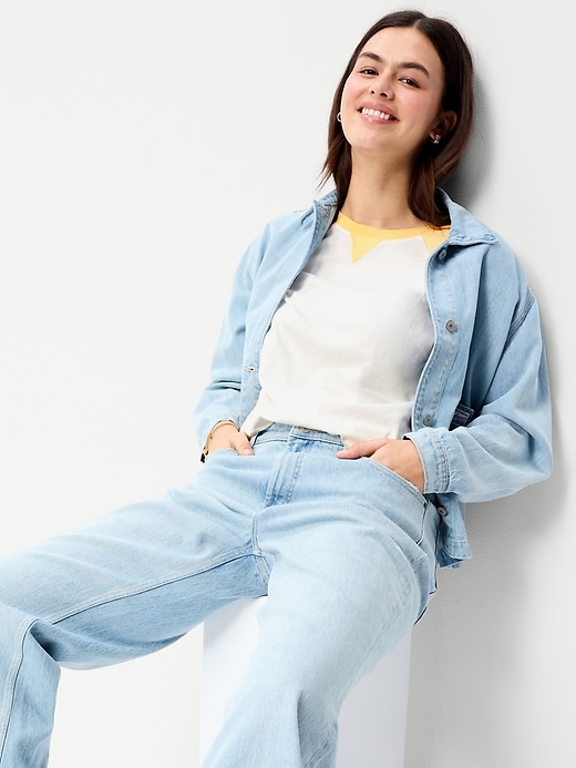 Image number 3 showing, Vintage Crew-Neck Raglan T-Shirt