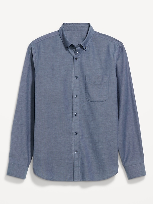 L'image numéro 1 présente Chemise Oxford passe-partout coupe classique