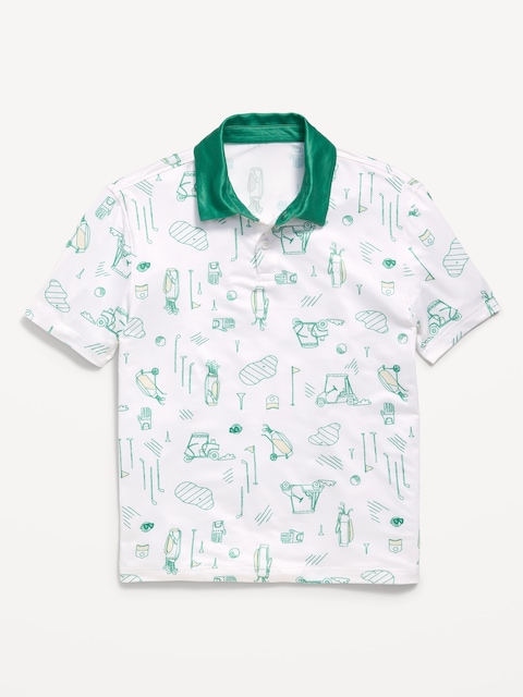 CloudMotion Performance Polo Shirt for Boys