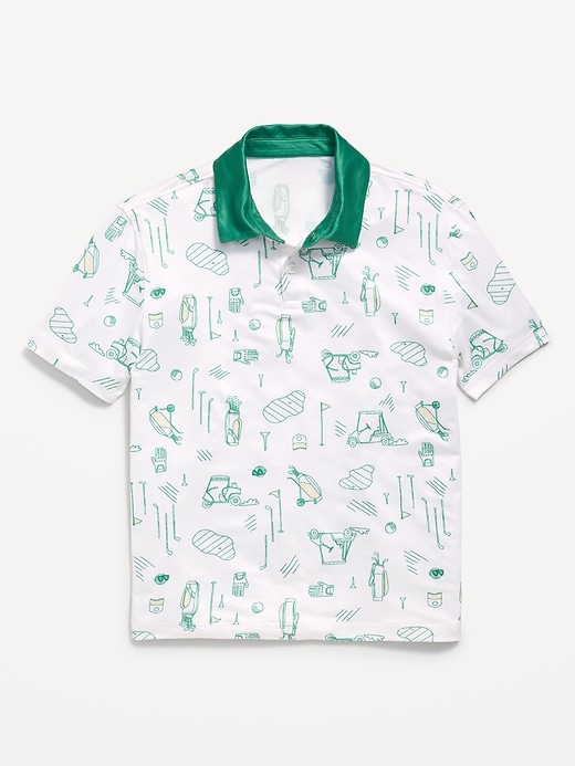 Image number 2 showing, CloudMotion Performance Polo Shirt for Boys