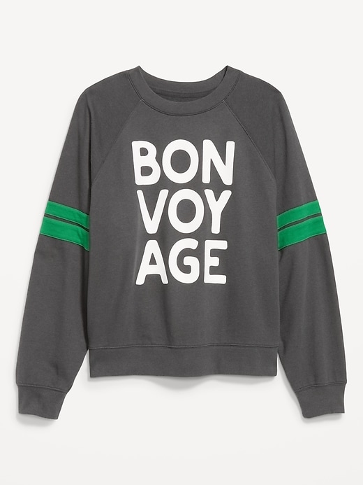 Image number 4 showing, Crew-Neck Raglan Graphic Sweatshirt