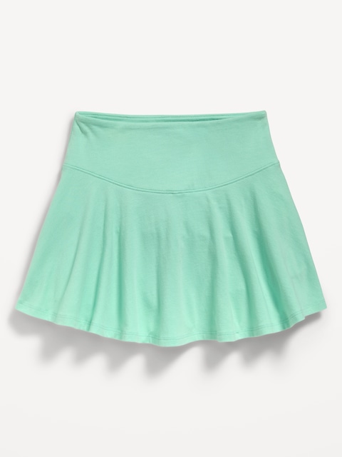 High-Waisted Performance Skort for Girls