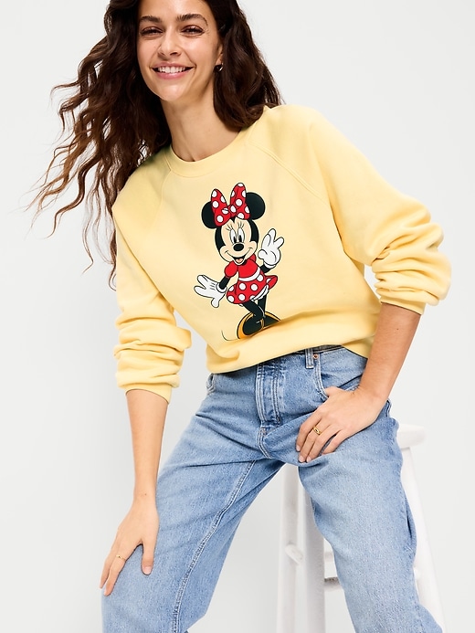 Image number 3 showing, Old Navy x Disney SoComfy Oversized Graphic Sweatshirt for Women