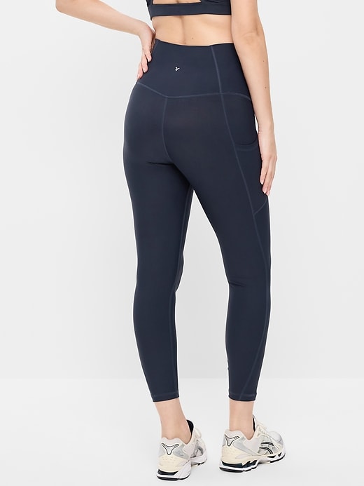 L'image numéro 2 présente Legging PowerSoft longueur 7/8 à panneau couvrant de Maternité