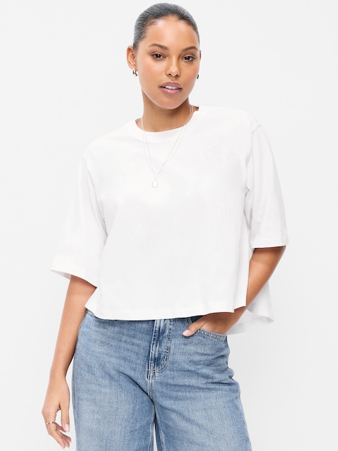 Short-Sleeve Trapeze T-Shirt
