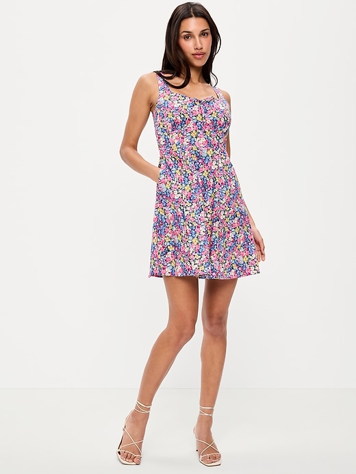 Image number 1 showing, Fit & Flare Cami Mini Dress
