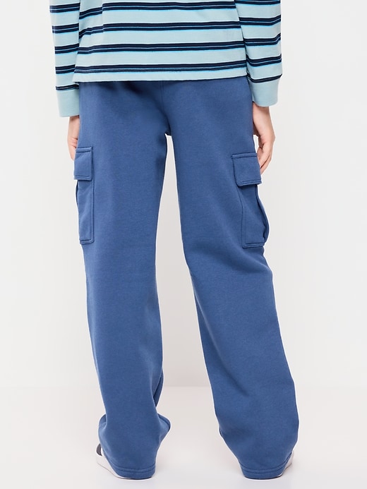 Image number 2 showing, Favorite Fleece Baggy Cargo Sweatpants for Boys
