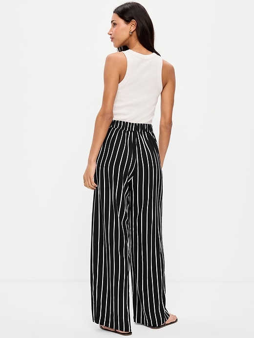 Image number 3 showing, High-Waisted Playa Wide-Leg Pants