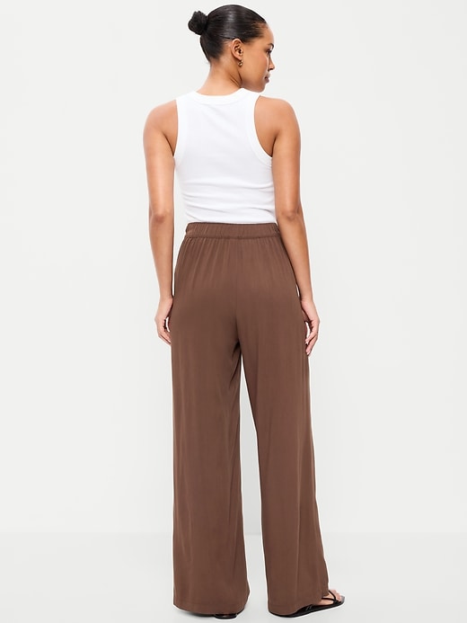 Image number 3 showing, High-Waisted Playa Wide-Leg Pants