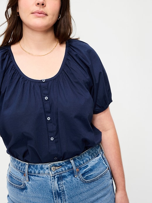 Image number 3 showing, Airy Button-Down Top