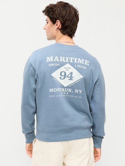 Image number 2 showing, Oversized Graphic Rotation Sweatshirt
