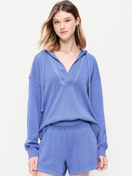 Image number 1 showing, Oversized Tunic Beach Hoodie