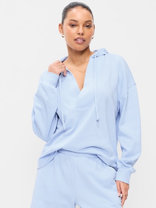 Image number 1 showing, Oversized Tunic Beach Hoodie