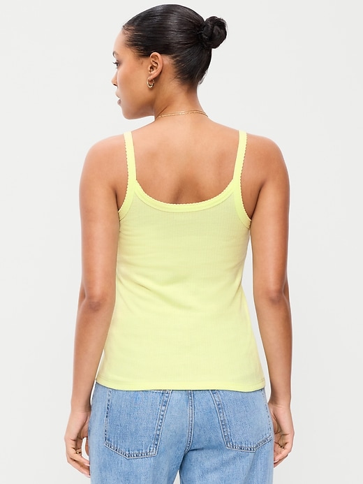 Image number 2 showing, Pointelle Cami Tank Top