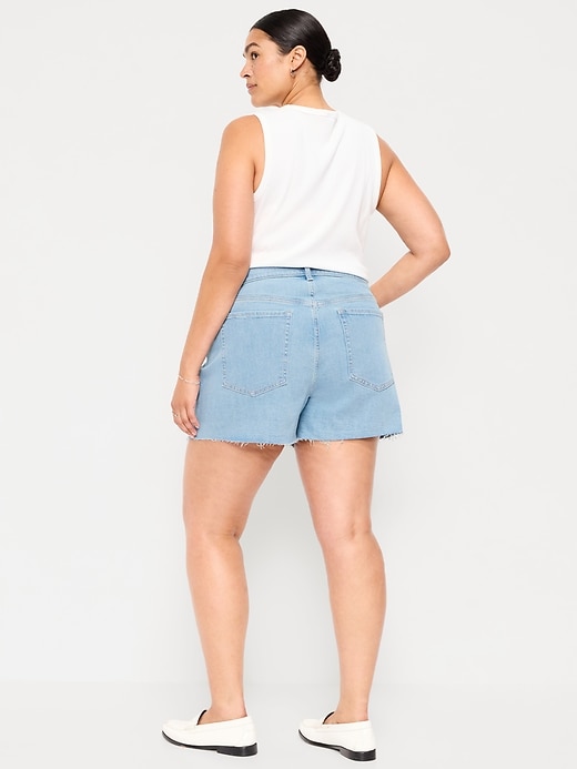 Image number 8 showing, High-Waisted OG Jean Shorts -- 4-inch inseam