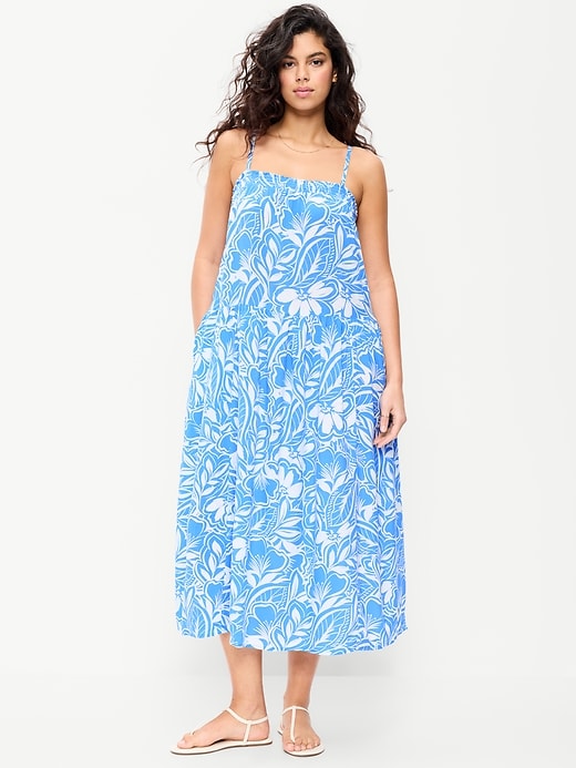 Image number 6 showing, Airy Smocked Maxi Dress