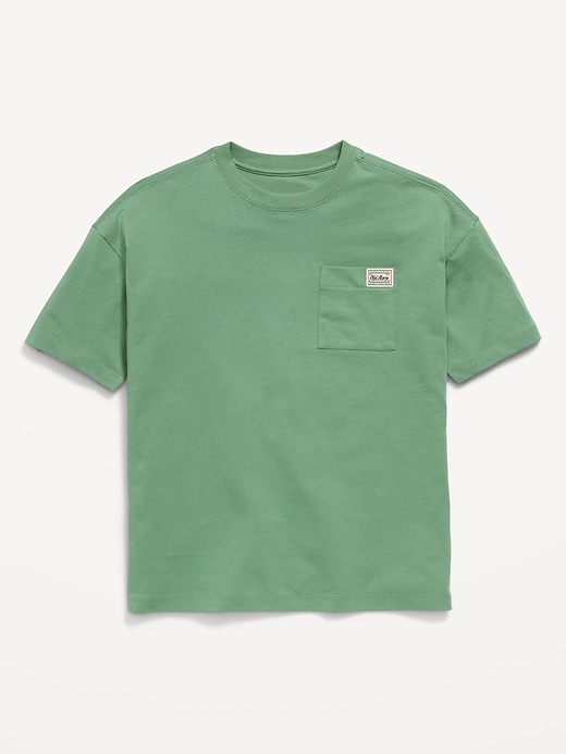 Image number 2 showing, Oversized Logo-Graphic Pocket T-Shirt for Boys