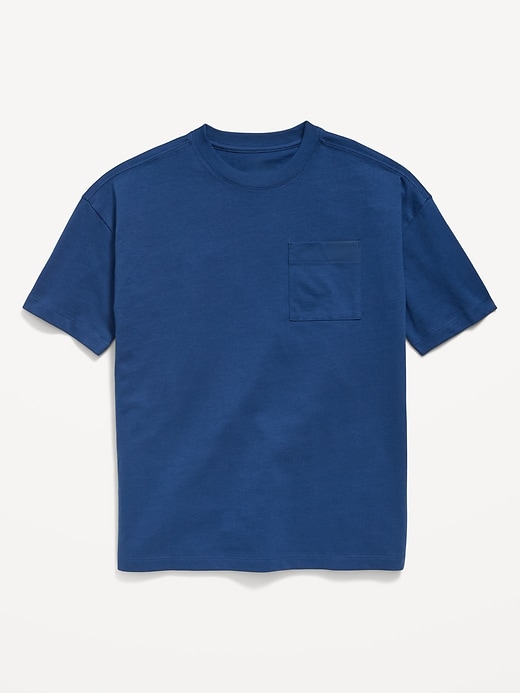 Image number 1 showing, Oversized Logo-Graphic Pocket T-Shirt for Boys