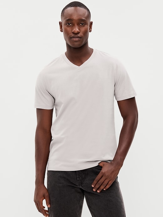 Image number 1 showing, V-Neck T-Shirt