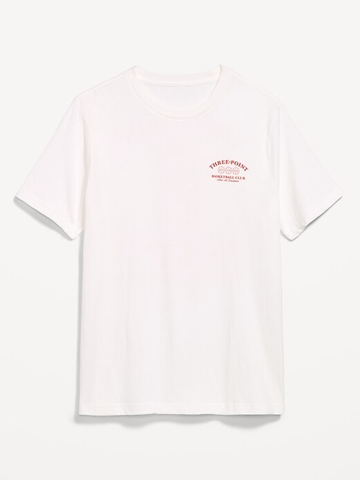 Image number 1 showing, Crew-Neck Graphic T-Shirt