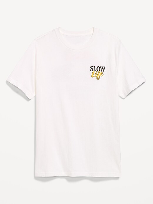 Image number 1 showing, Crew-Neck Graphic T-Shirt