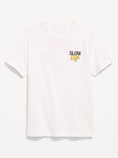 Crew-Neck Graphic T-Shirt