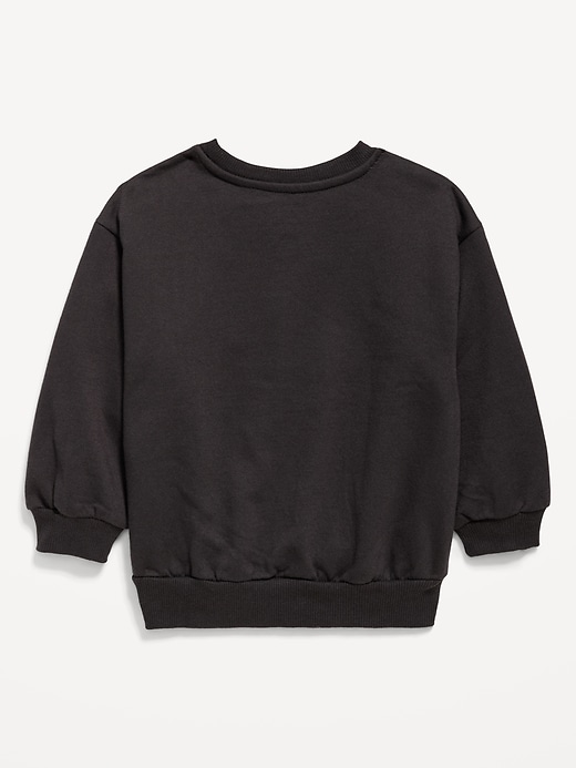 L'image numéro 2 présente Chandail en coton ouaté à imprimé sous licence pour toute-petite