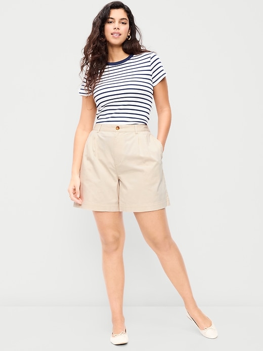 Image number 5 showing, High-Waisted OGC Chino Shorts -- 6-inch inseam