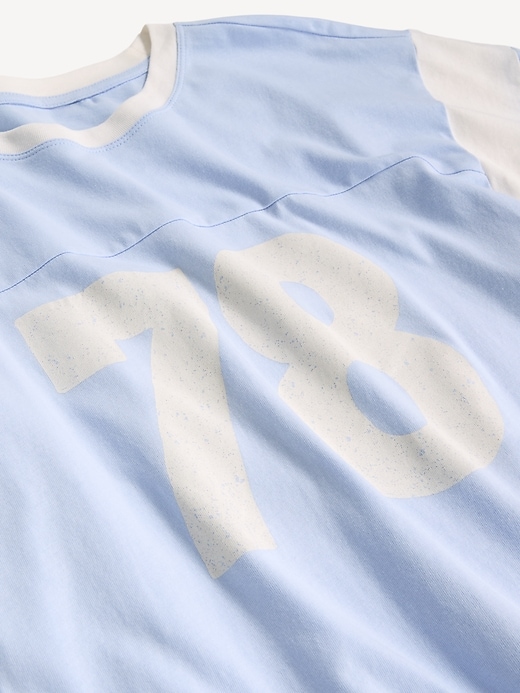 Image number 2 showing, Short-Sleeve Loose Crew-Neck T-Shirt