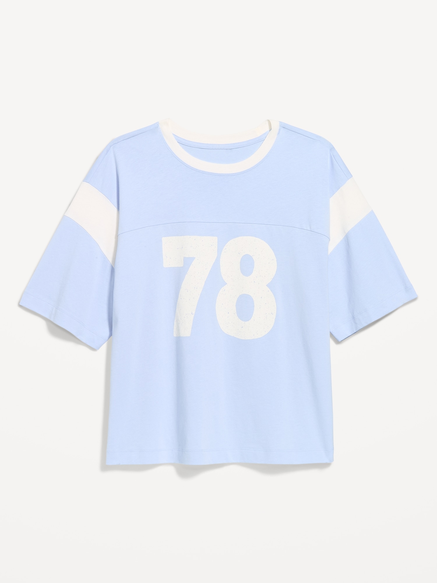 Short-Sleeve Loose Crew-Neck T-Shirt