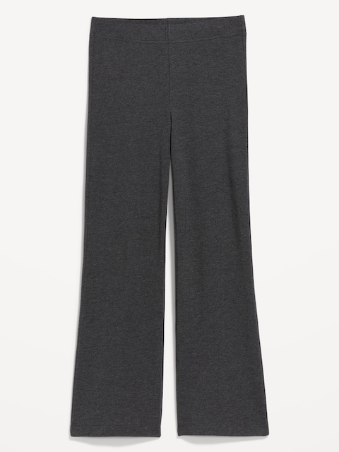 High-Waisted Fashion Flare Leggings