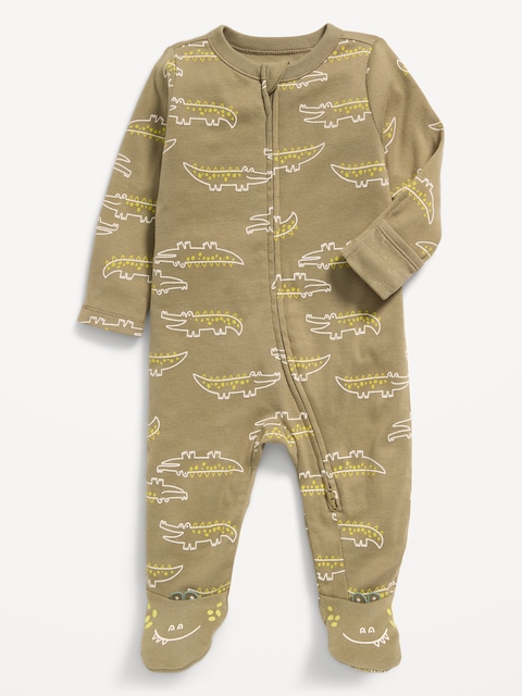 UNE-PIÈCE NUIT OU JEU À PIEDS À GLISSIÈRE À DOUBLE SENS POUR BÉBÉ