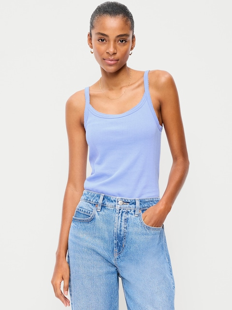 Pointelle Cami Tank Top