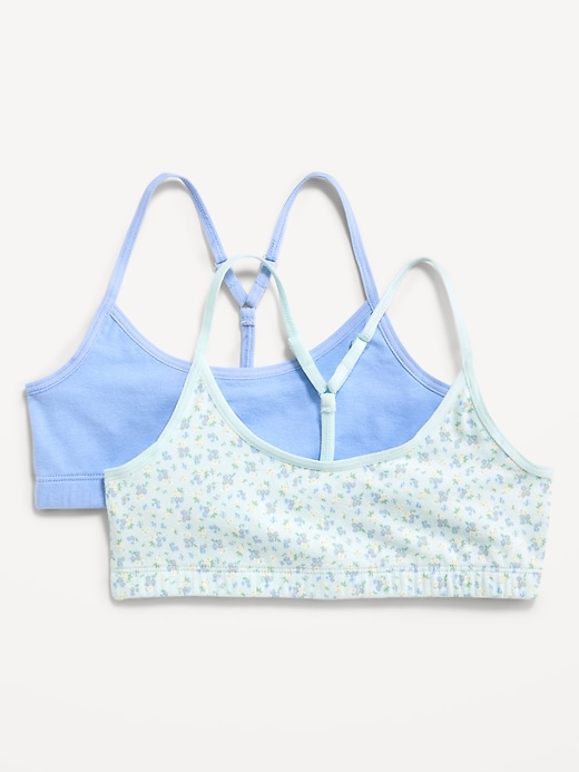 Image number 1 showing, Racerback Cami Bra 2-Pack for Girls