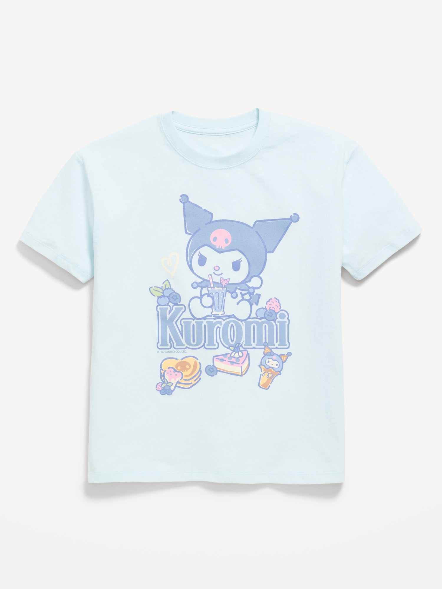 Kuromi™ Oversized Graphic T-Shirt for Girls