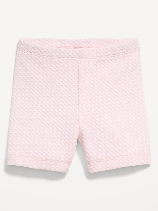 Image number 1 showing, Textured Biker Shorts for Toddler Girls