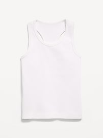 Image number 3 showing, Fitted Seamless Ribbed Racerback Performance Top for Girls