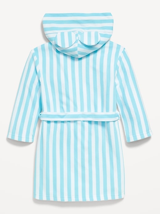 Image number 2 showing, Disney© Cozy Microfleece Unisex Hooded Robe for Toddler & Baby